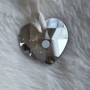 Swarovski Heart-Shaped Crystal Ornament
